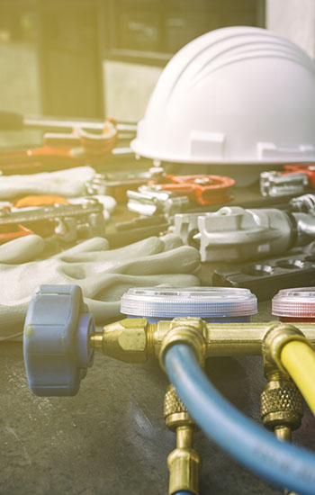 Tool for air conditioner maintenance in house or build